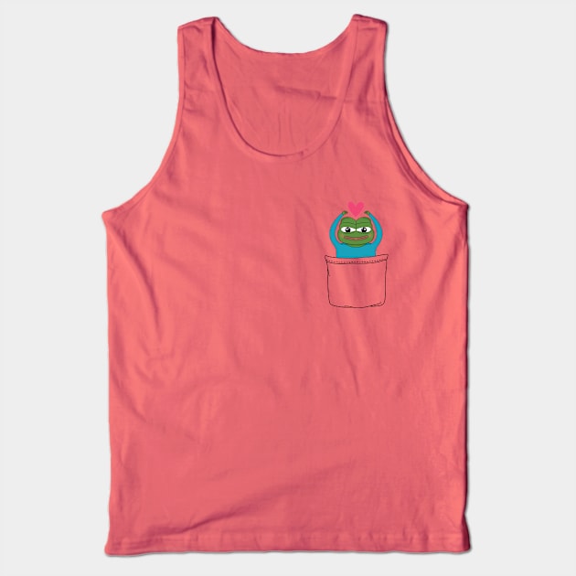 Apu in Love with a Pocket Tank Top by Emperor Frenguin